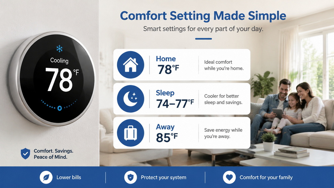 1Summer Thermostat Comfort Guide