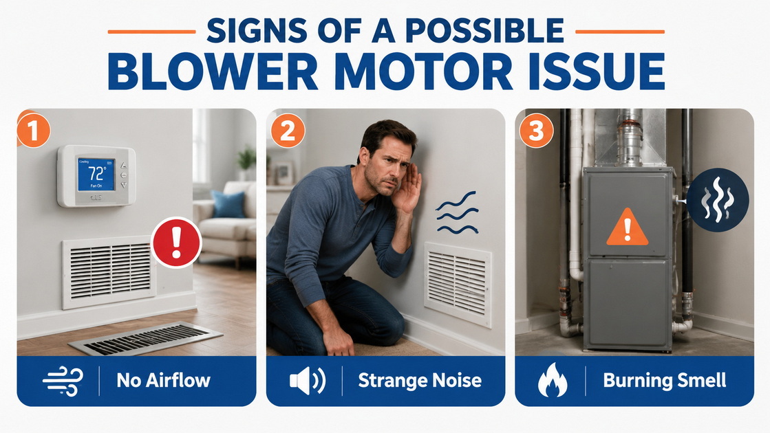 2Common AC Blower Motor Symptoms