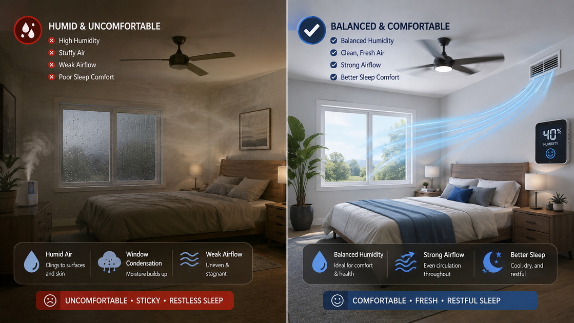 3Bedroom Humidity And Airflow Check