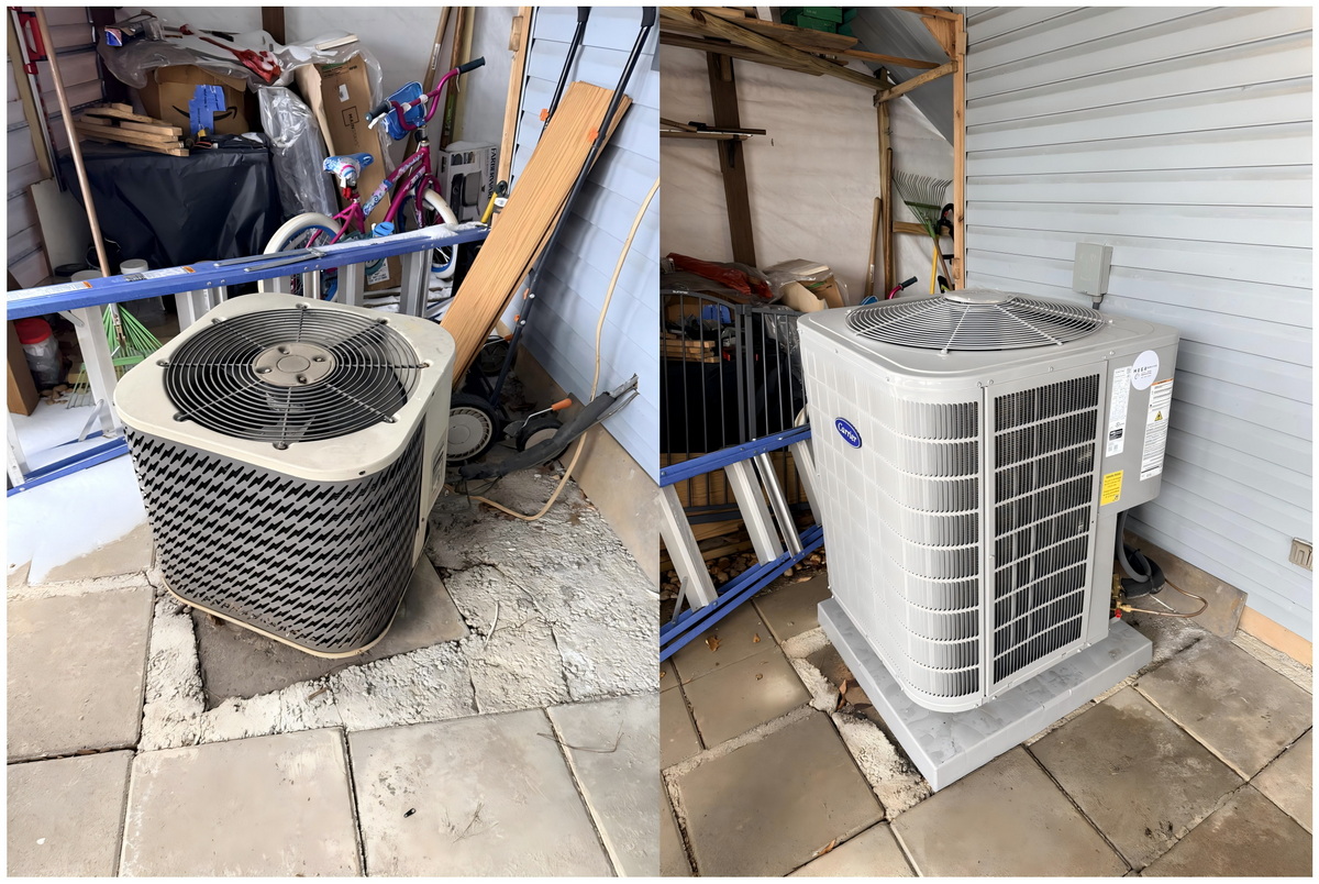 Outdoor Condenser Unit Transformation Before And After Comparison.jpg