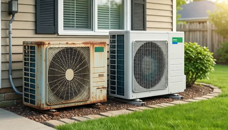  Old AC And New System.jpg