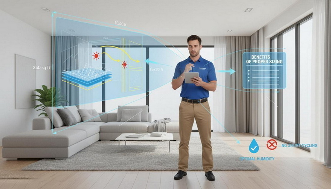 適切なサイズの AC 負荷の計算