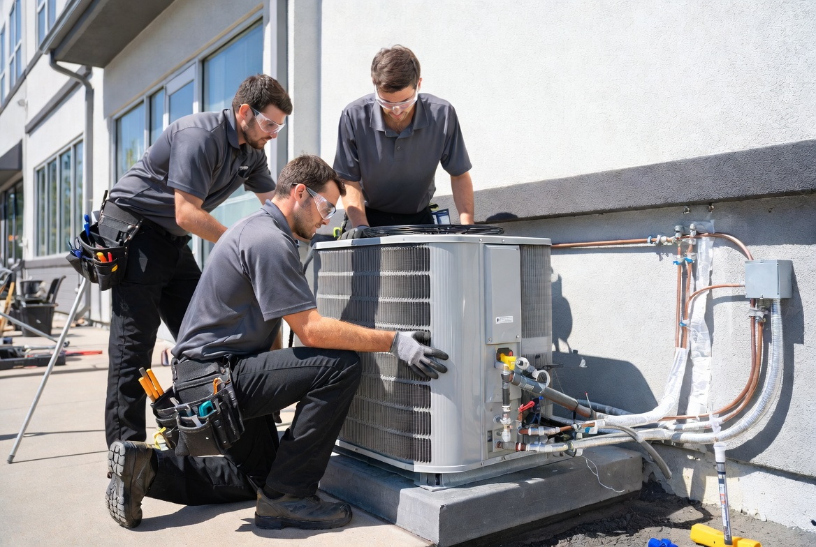Professional One Ton AC Installation.jpg