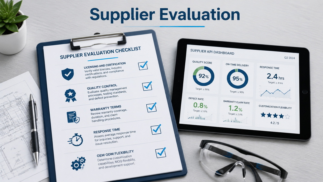 2HVAC Supplier Evaluation Checklist