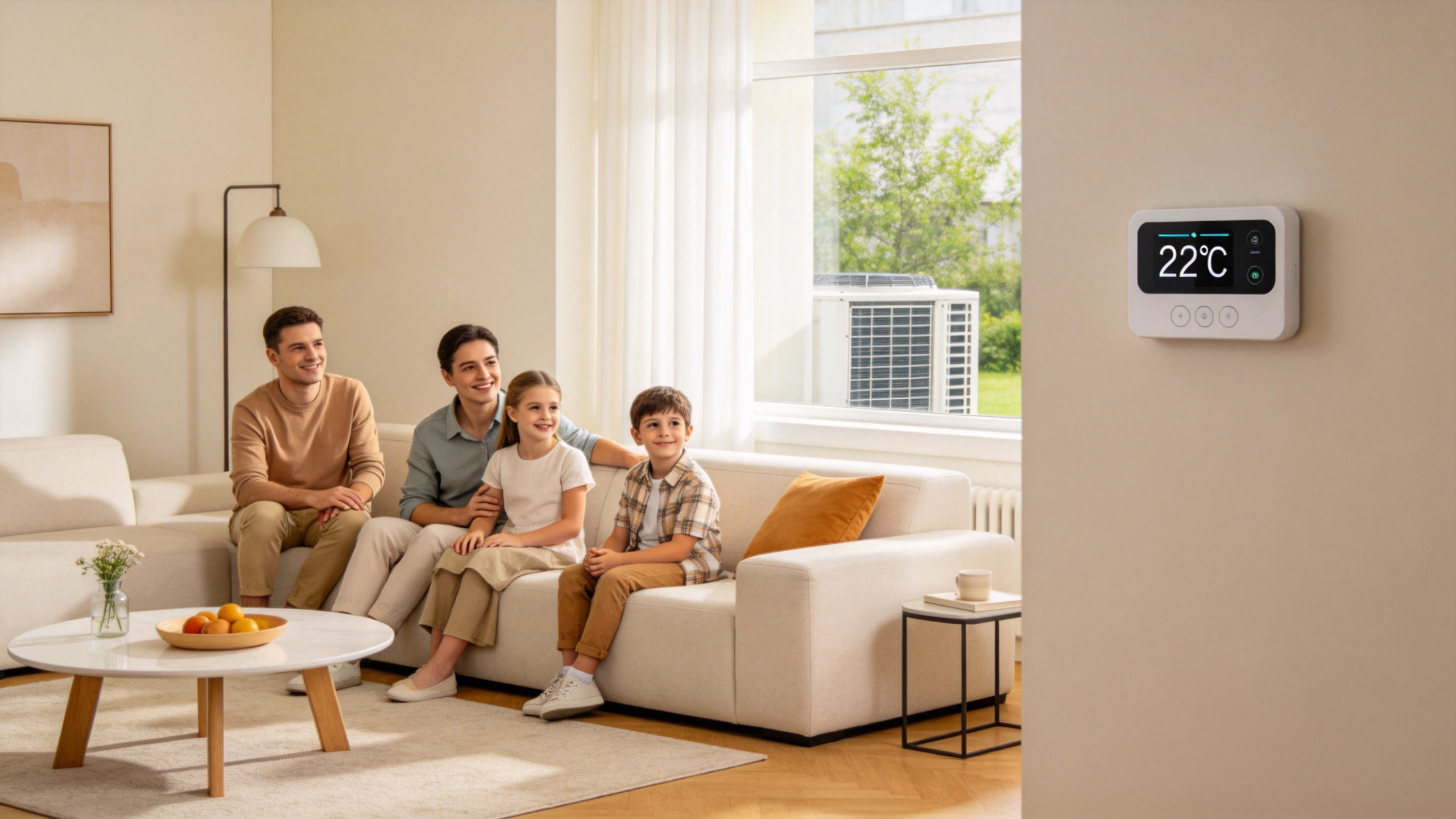 Comfortable Family Living Room