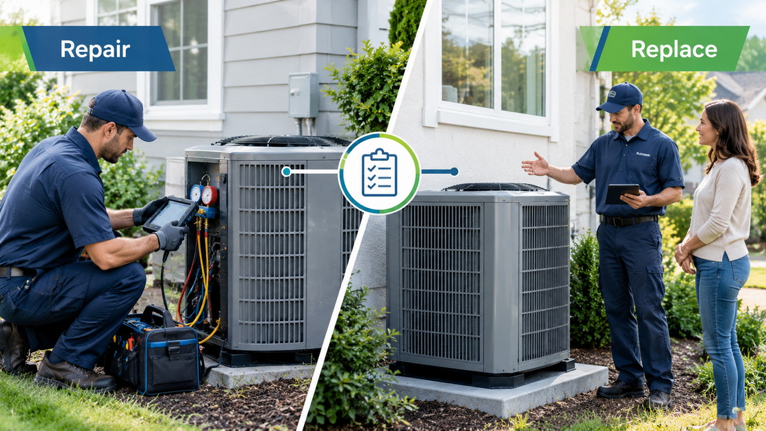 2Repair Or Replace Your HVAC System