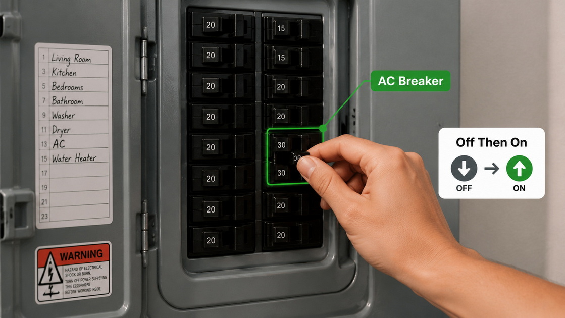 2AC Breaker Panel Check