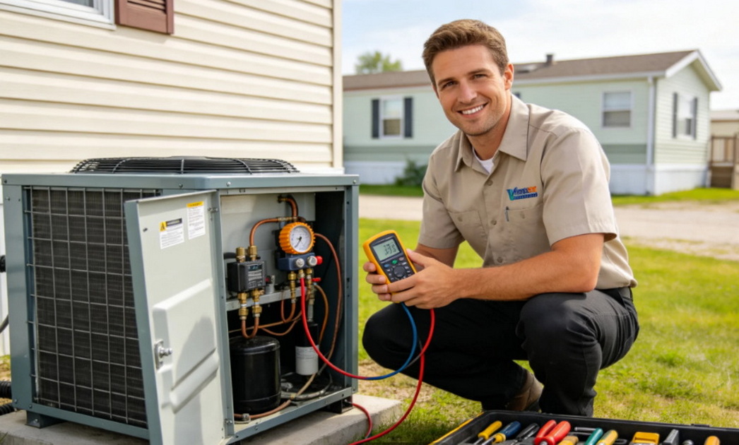  HVAC Technician Maintenance Service Mobile Home